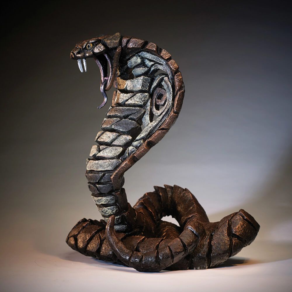 Edge Sculpture Cobra Figure