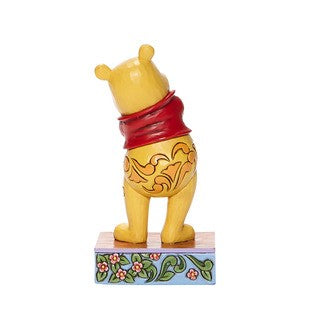 DISNEY TRADITIONS BY JIM SHORE WINNIE THE POOH STANDING PERSONALITY POSE 11.5CM