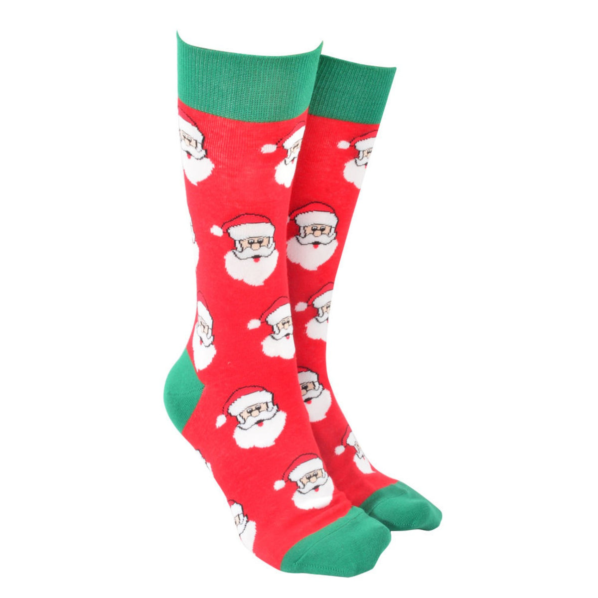 Sock Society Christmas Happy Santa