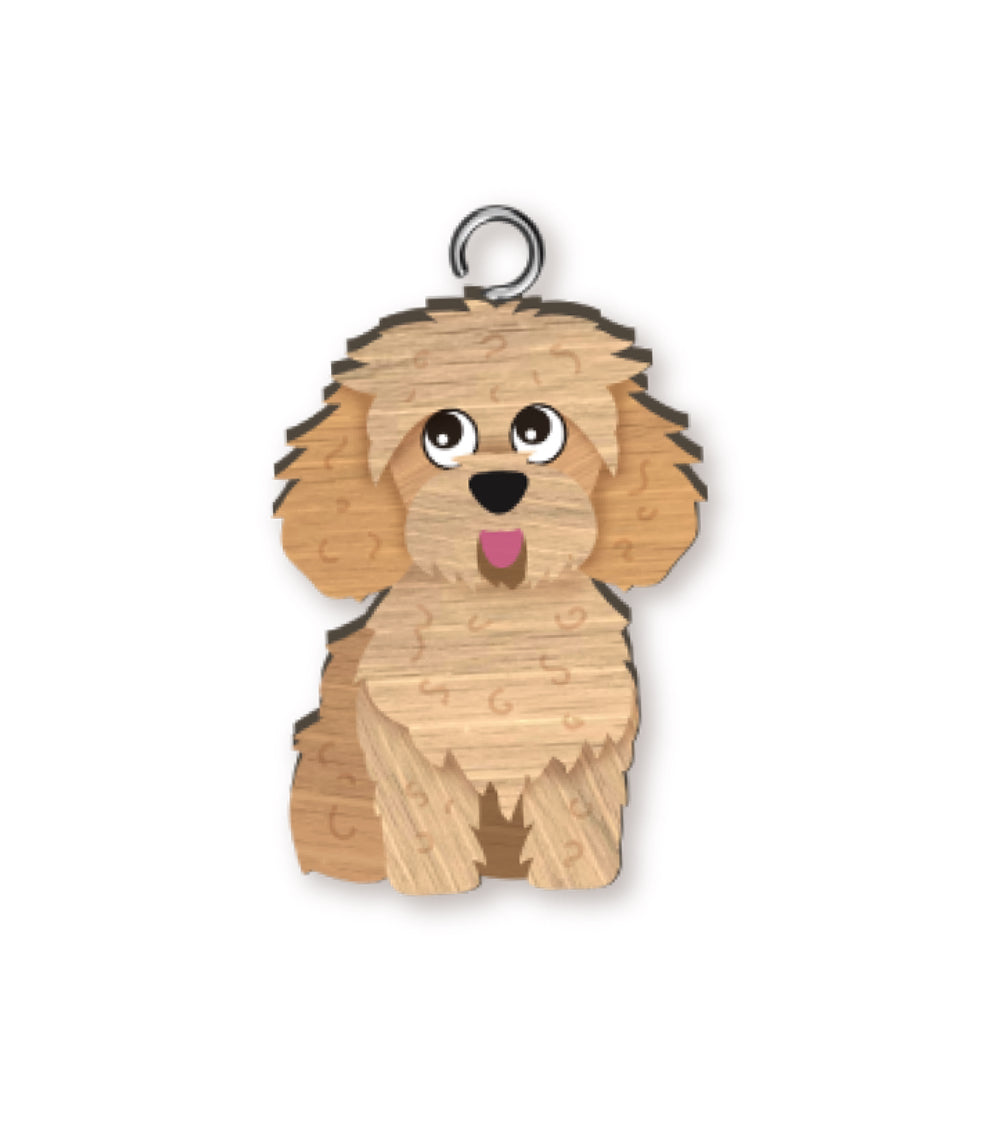 HANDMADE KEYRING CAVOODLE