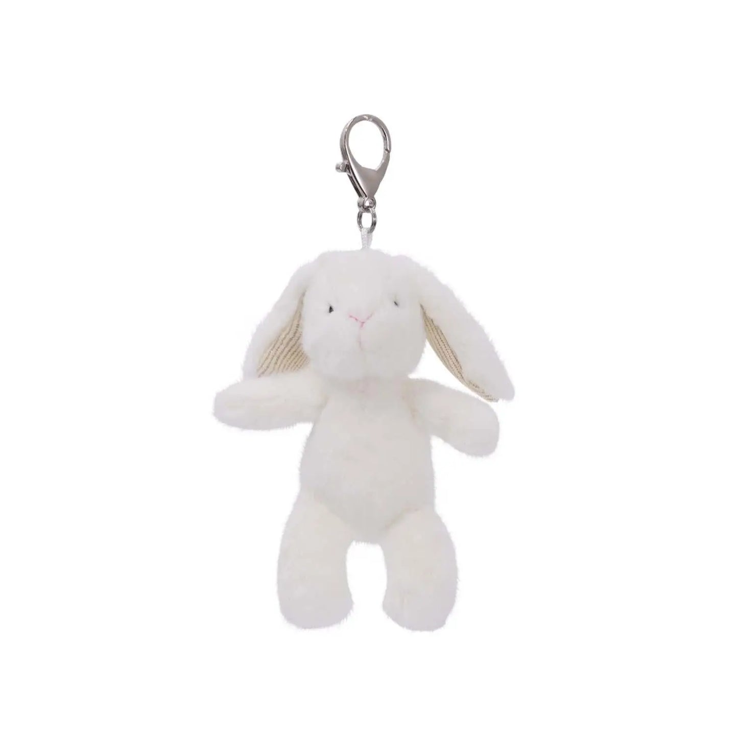 Mary Meyer Soft Bunny White Bag Charm