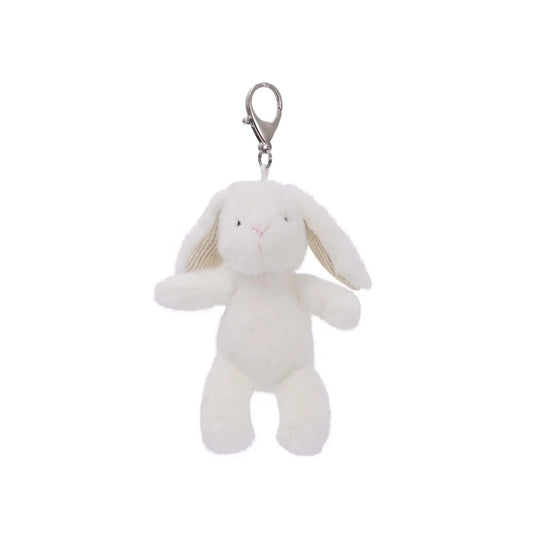 Mary Meyer Soft Bunny White Bag Charm