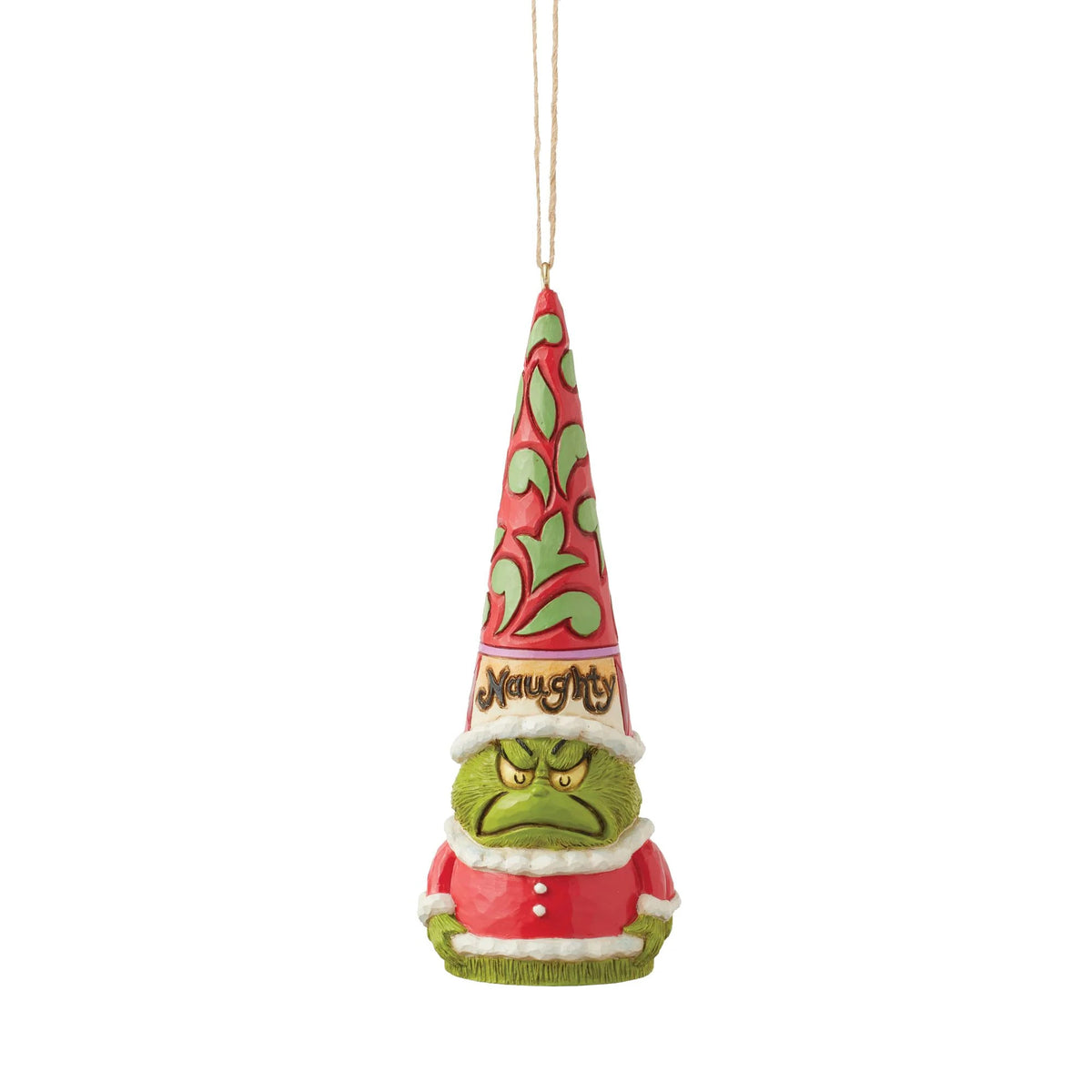 The Grinch By Jim Shore Grinch Naughty And Nice Gnome Hanging Ornament