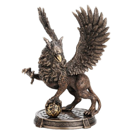 Veronese Designs Bronze Griffin Figurine