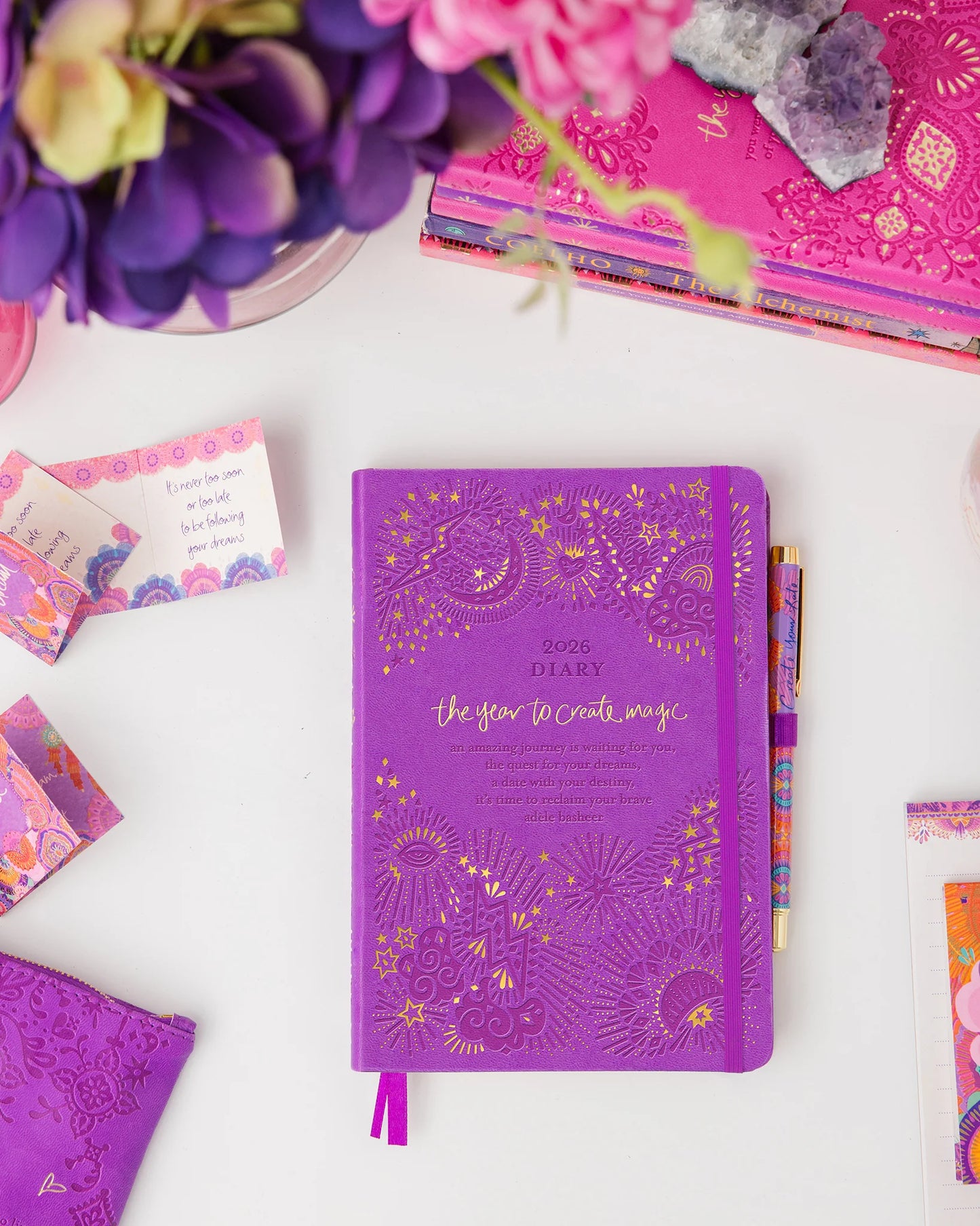 Intrinsic 2026 Diary The year to create magic - Berry Bliss