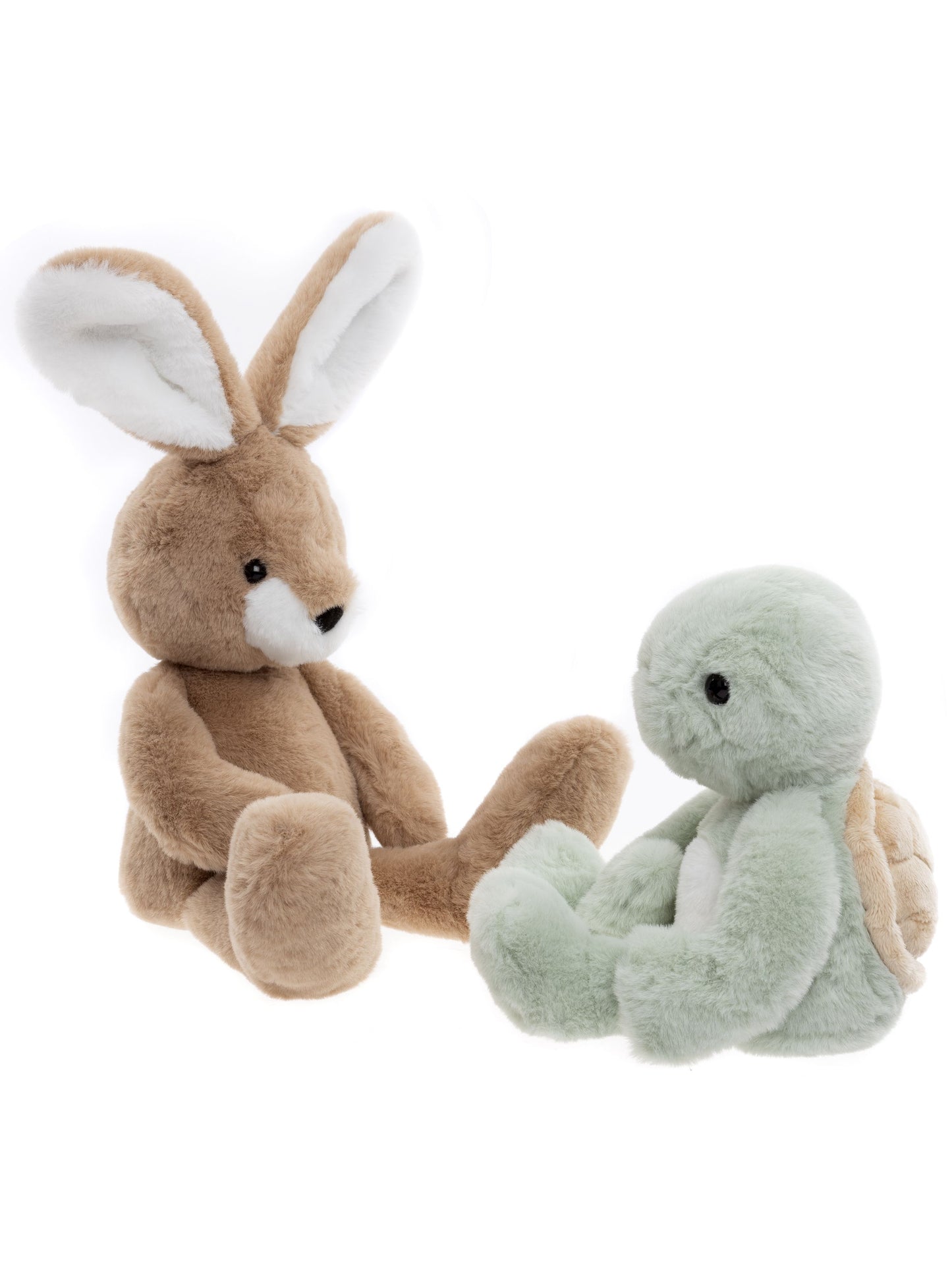 BEAR & ME BY CHARLIE BEARS HARRY HARE OATMEAL BROWN