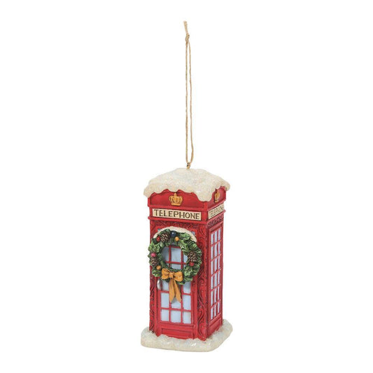 HEARTWOOD CREEK HANGING ORNAMENT CHRISTMAS PHONE BOX