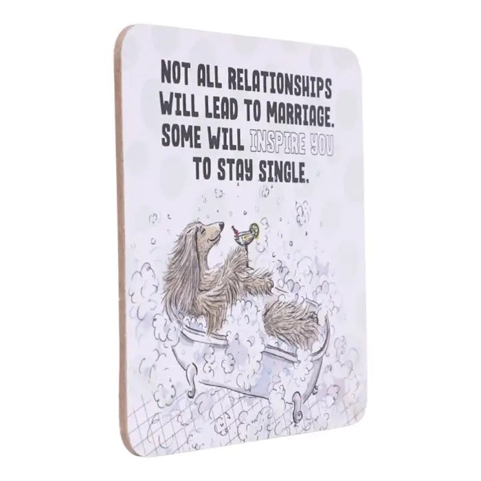 Olive & Co. Marriage Coaster