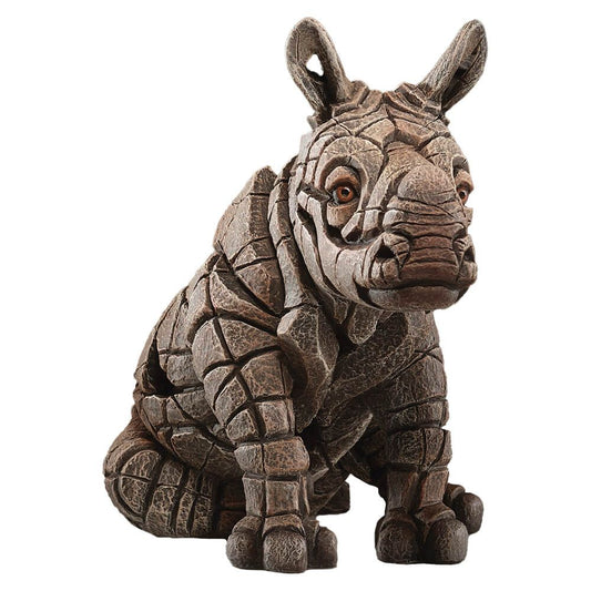 EDGE SCULPTURE RHINO CALF FIGURE