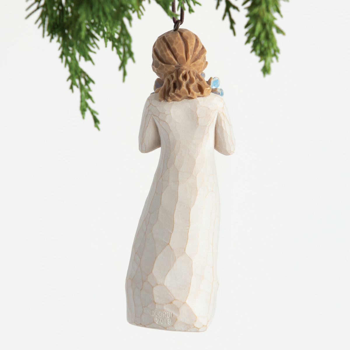 WILLOW TREE - FORGET-ME-NOT HANGING ORNAMENT