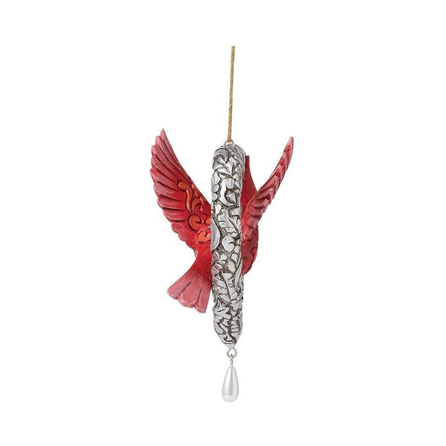 Heartwood Creek By Jim Shore Cardinal In Heart Hanging Ornament
