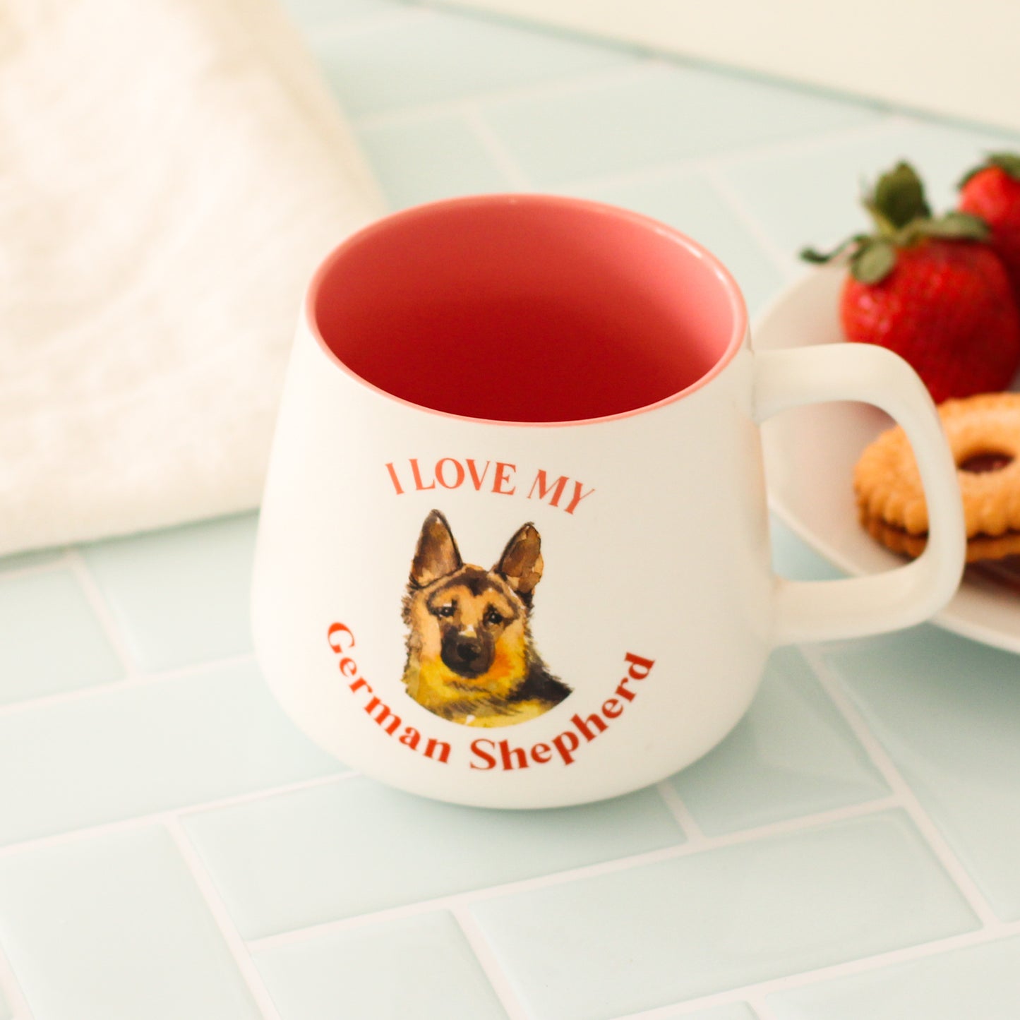I Love My German Shepherd Mug