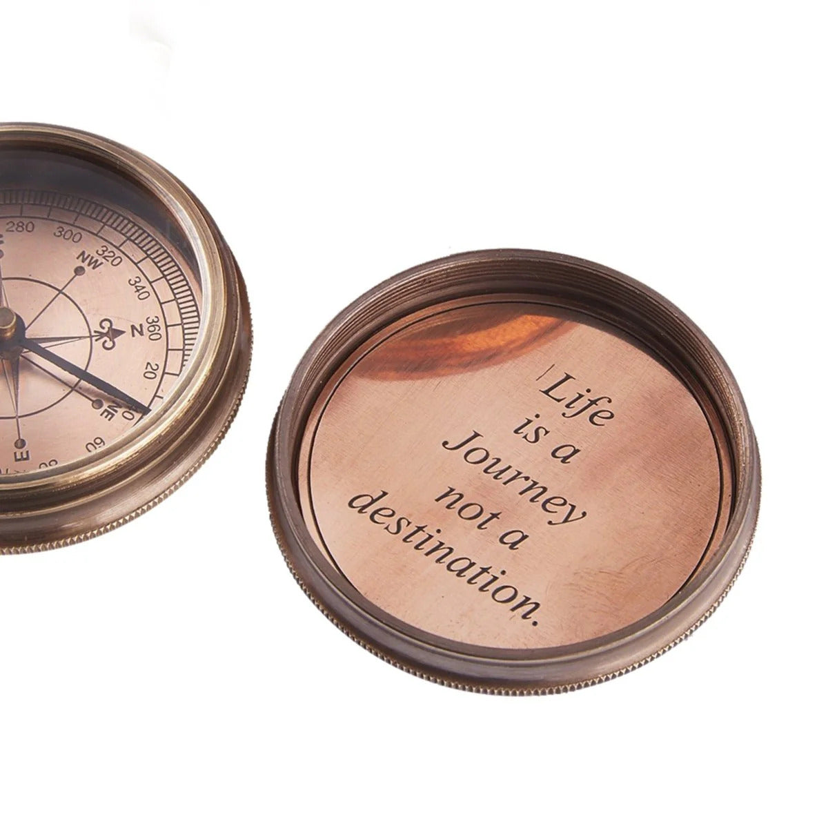 Brass Compass Australian 1930 Penny