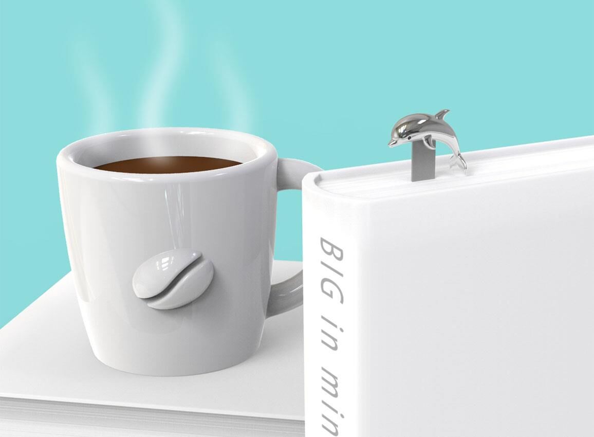 METALMORPHOSE BOOKMARK DOLPHIN