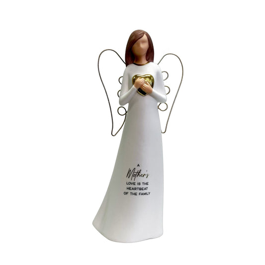 FLOURISH ANGEL CERAMIC WITH WIRE WINGS MOTHER
