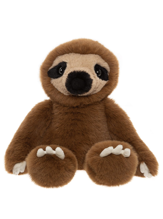 BEAR & ME BY CHARLIE BEARS SID SLOTH CHOCOLATE BROWN