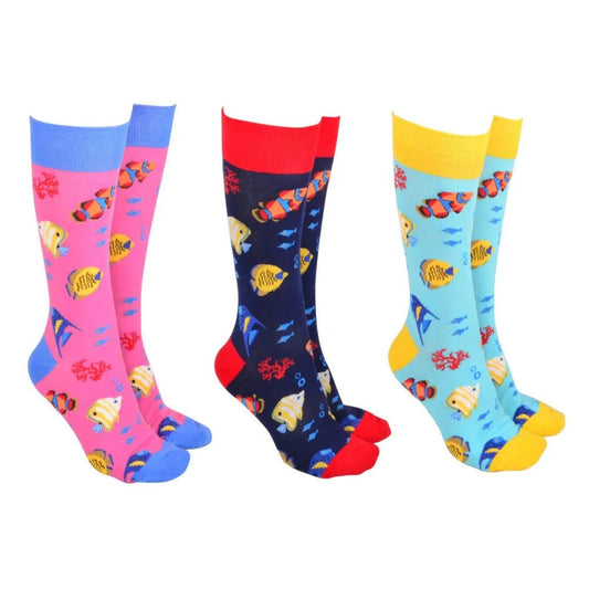 Sock Society Tropical Fish