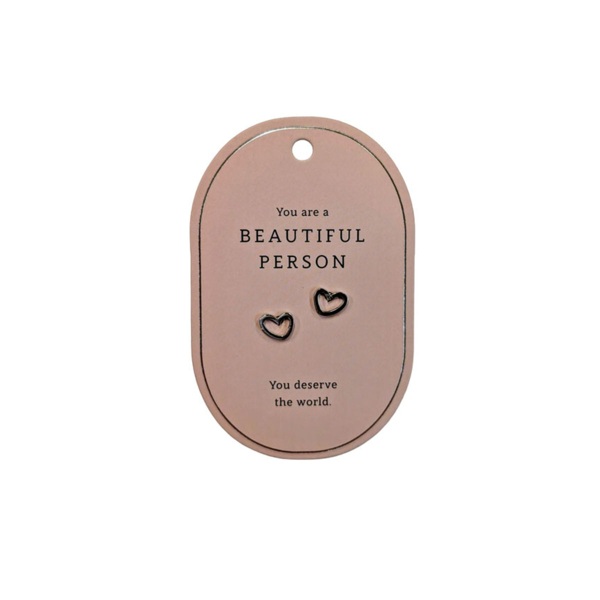SWEETHEART BEAUTIFUL PERS SILVER EARRINGS