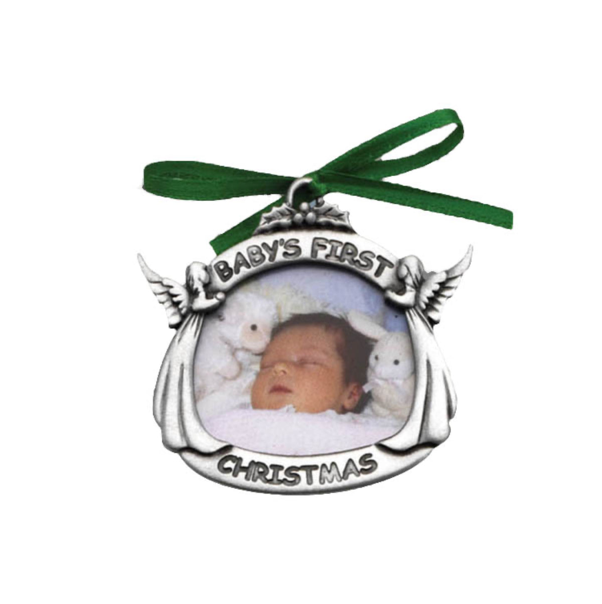 CHRISTMAS HANGING PHOTO FRAME BABIES FIRST CHRISTMAS