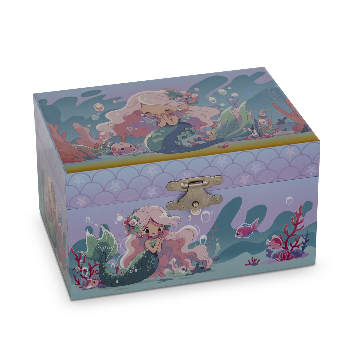 CHILDRENS MUSICAL JEWELLERY BOX ADELLA MERMAID