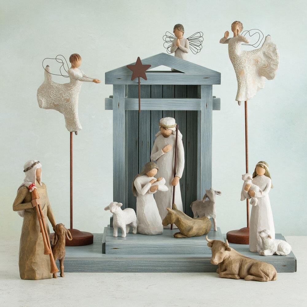 WILLOW TREE NATIVITY - ZAMPOGNARO (SHEPHERD WITH BAGPIPE)