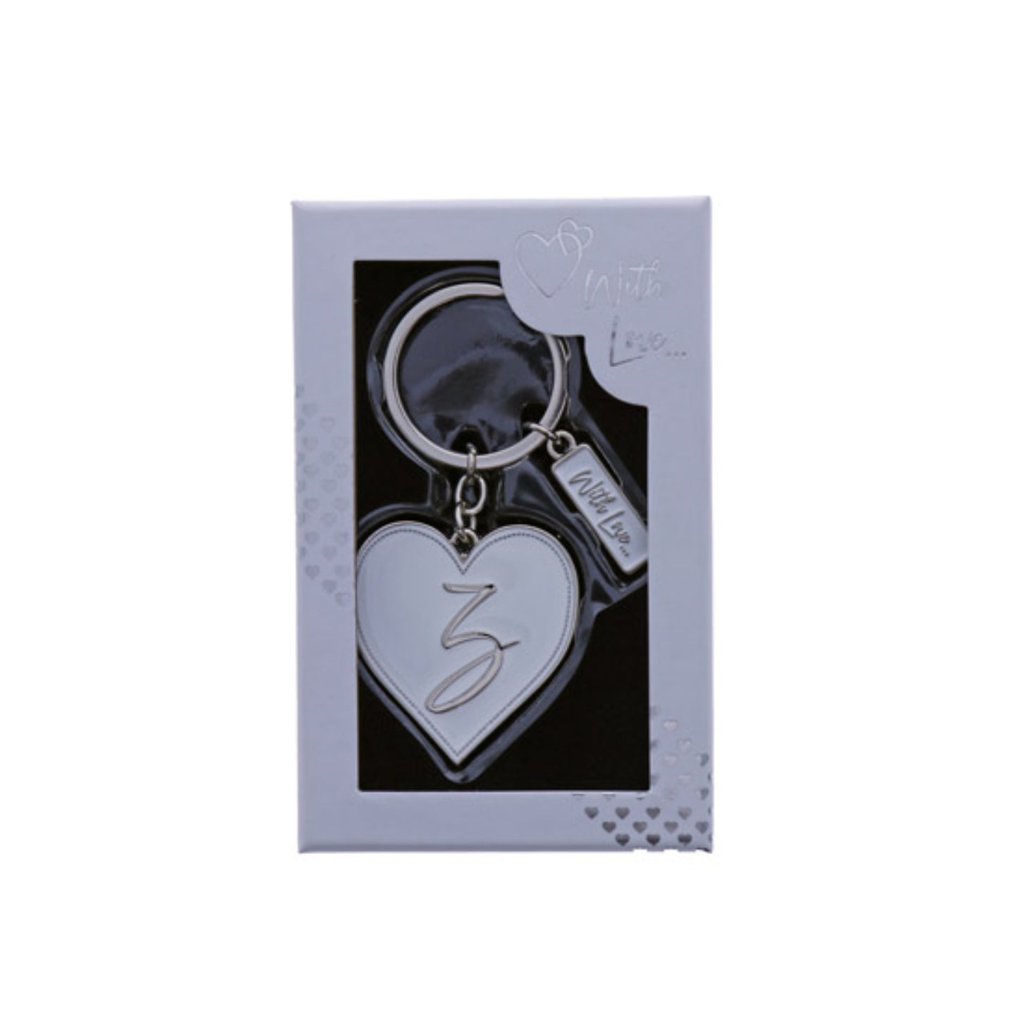 INITIAL KEYRING "Z" IN SILVER