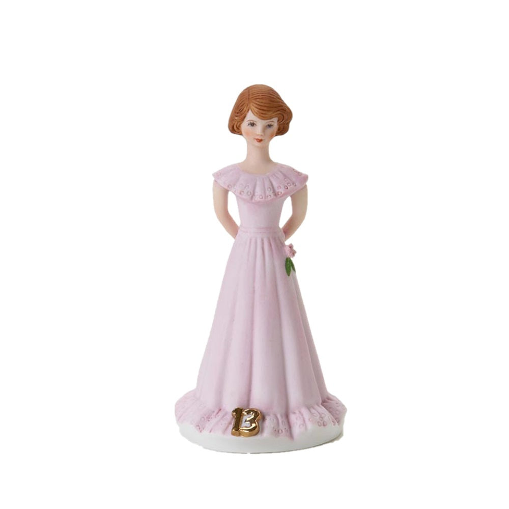 GROWING UP GIRL AGE 13 BRUNETTE BY ENESCO