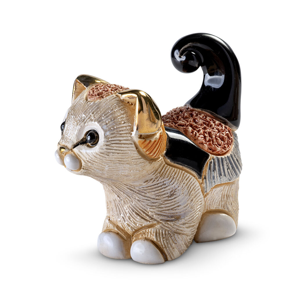 RINCONADA DE ROSA MINIATURE CAT BLACK & CREAM