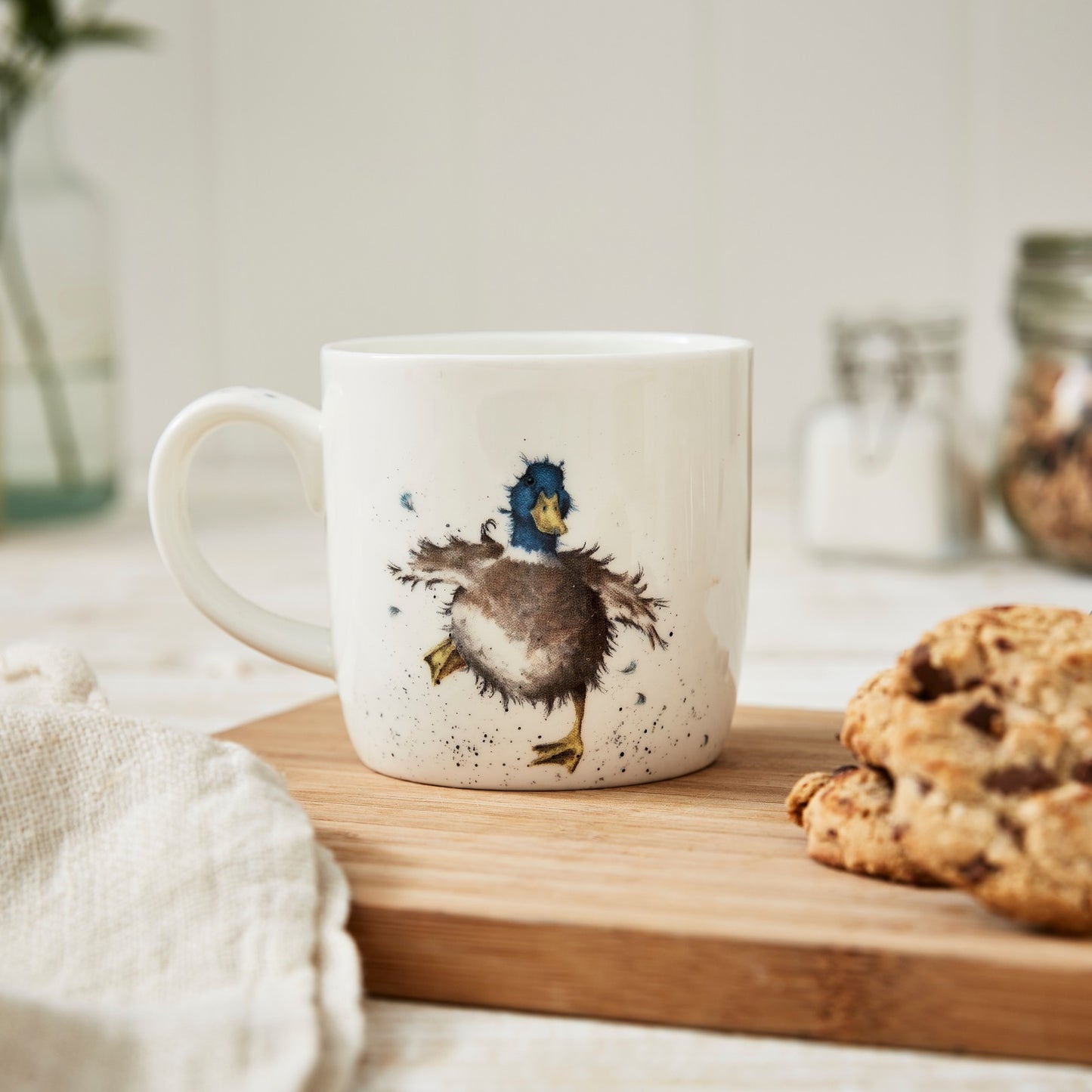 ROYAL WORCESTER WRENDALE MUG DUCK