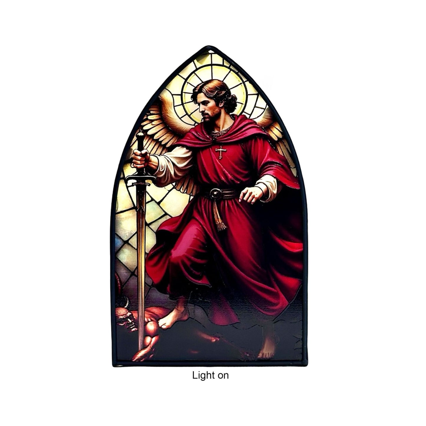 DIVINE SERIES LED PLAQUE ST MICHAEL