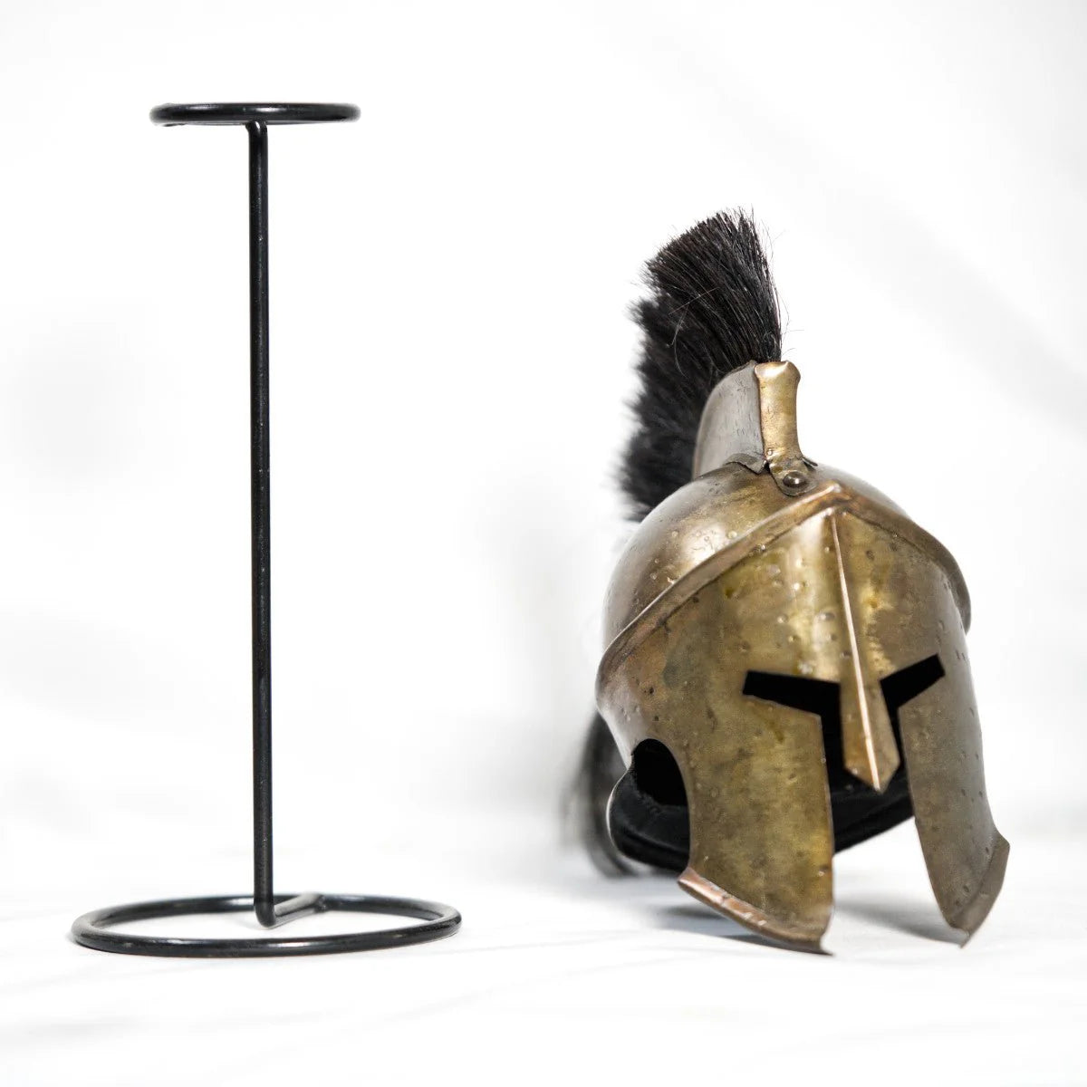 Miniature Helmet Spartan 300 Iron Stand