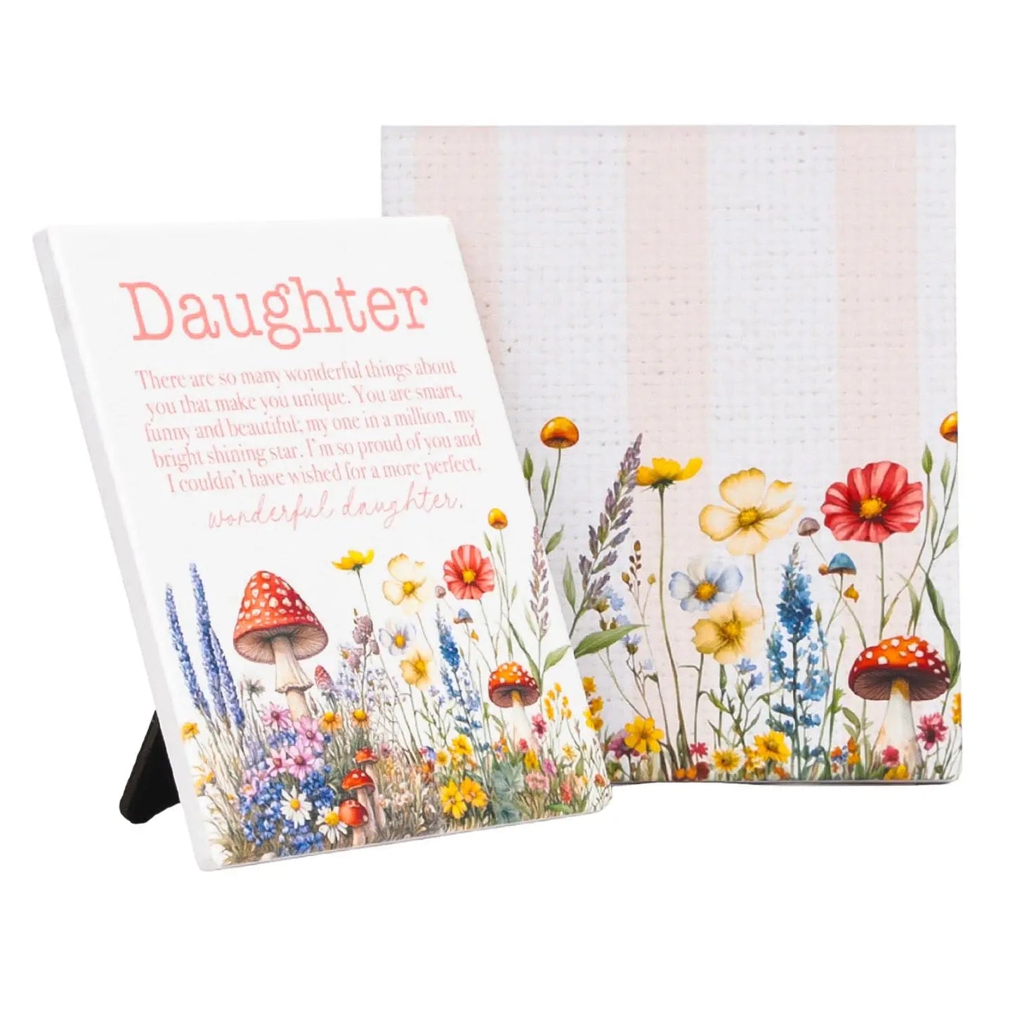 Ceramic Verse Plaque Cottage Grove Daughter