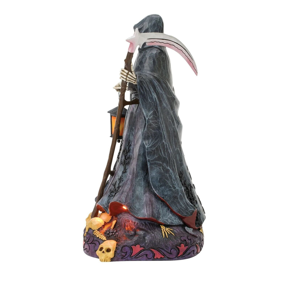 HEARTWOOD CREEK BY JIM SHORE HALLOWEEN GRIM REAPER WITH LED GLOW