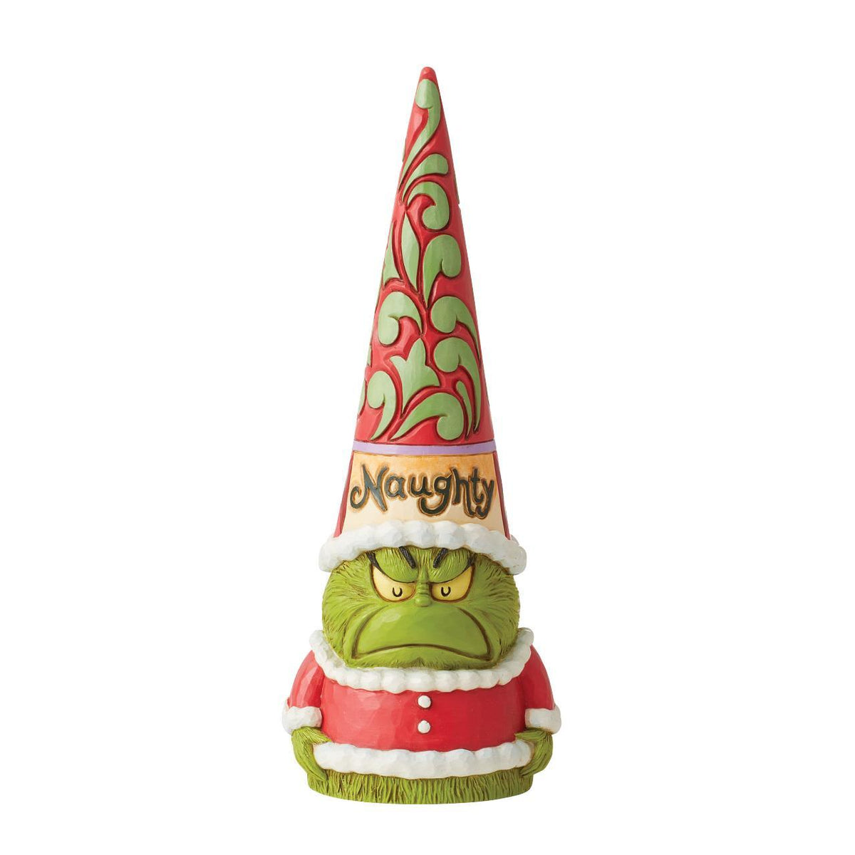 THE GRINCH BY JIM SHORE GNOME NAUGHTY & NICE GRINCH 19CM