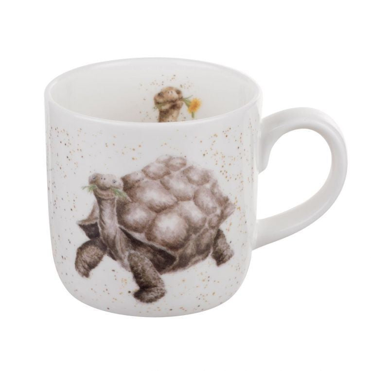 Royal Worcester Wrendale Mug Tortoise Aged To Perfection