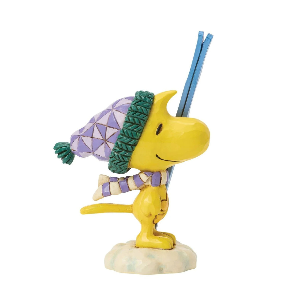 Peanuts By Jim Shore Mini Woodstock With Skis