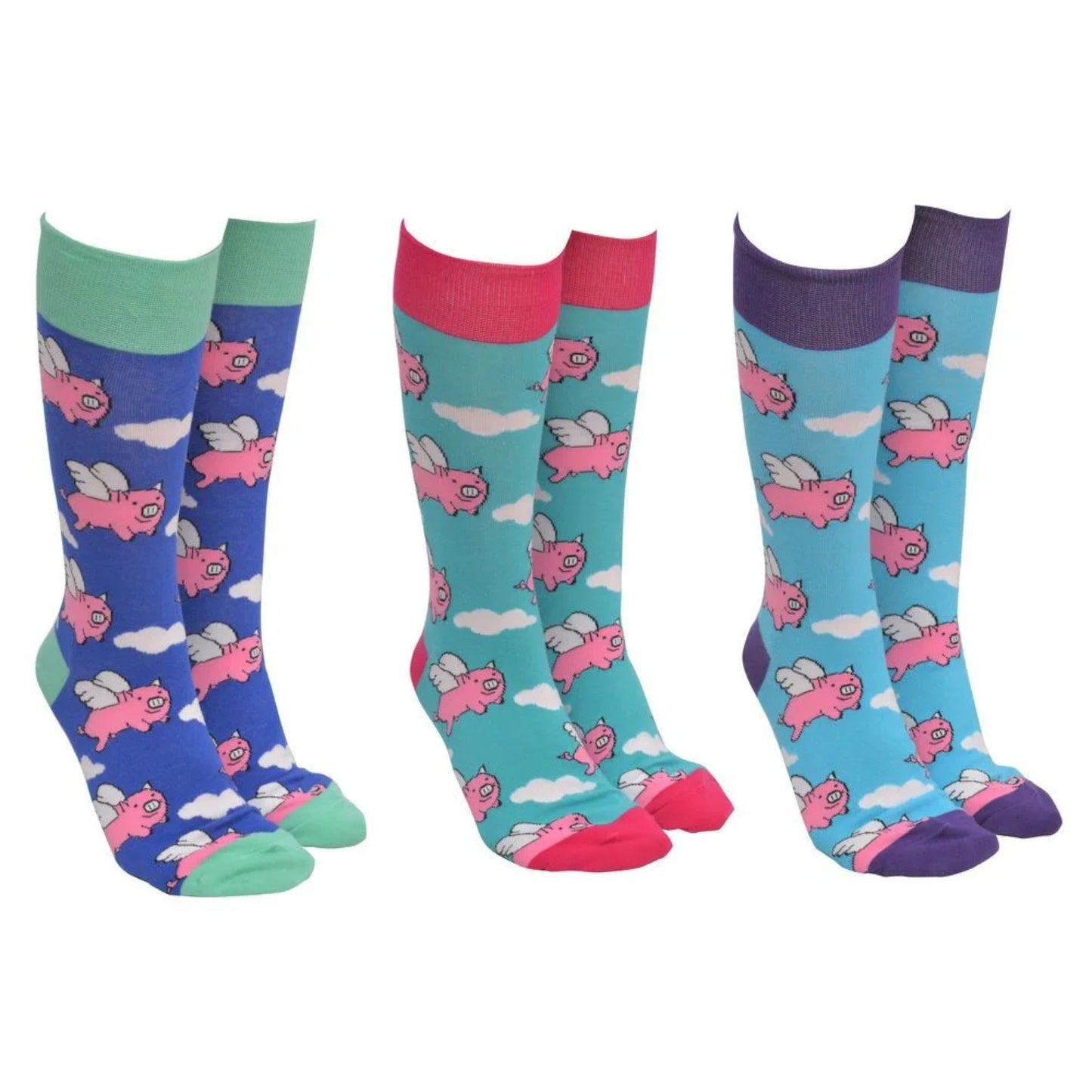 Sock Society Pigs Might Fly