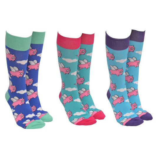 Sock Society Pigs Might Fly