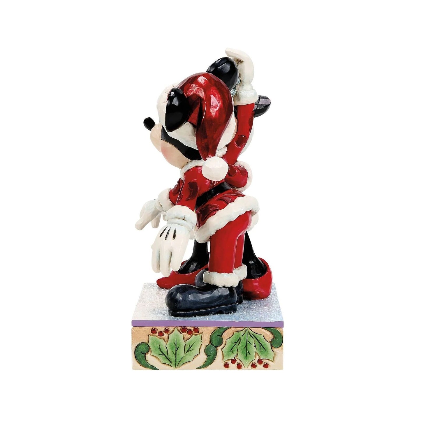 DISNEY TRADITIONS BY JIM SHORE CHRISTMAS MICKEY & MINNIE MISTLETOE