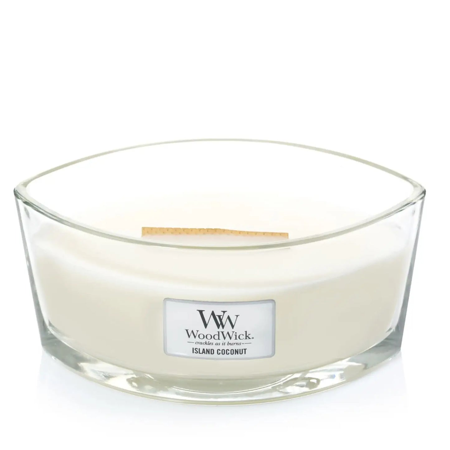 Woodwick Candles Trilogy Ellipse Island Coconut