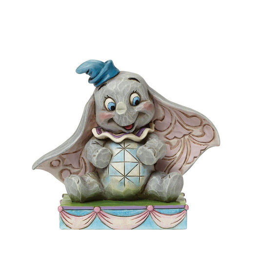 DISNEY TRADITIONS BY JIM SHORE BABY MINE DUMBO SITTING PERSONALITY POSE