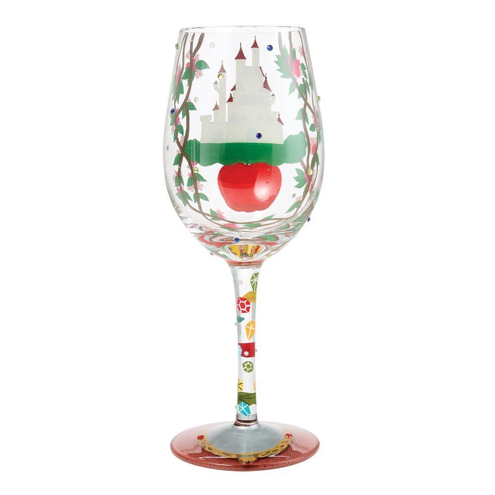 Disney Lolita Stemmed Glass Snow White 'Life Is A Fairytale'