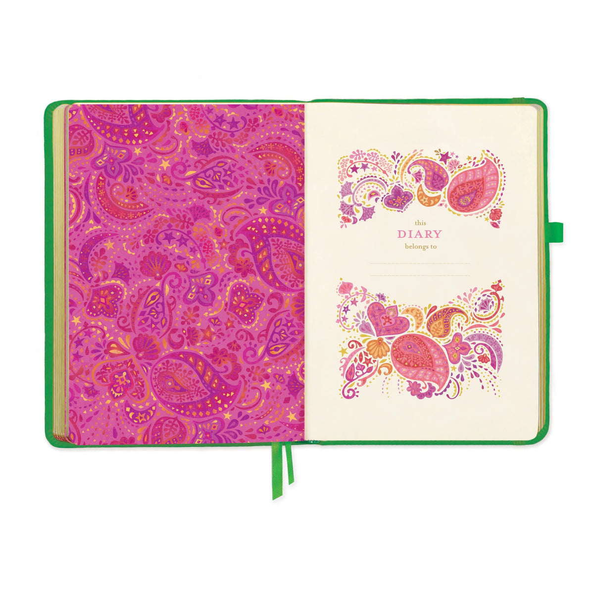 Intrinsic 2027 Diary Planner The Year To Rewrite Your Story - Emerald Green