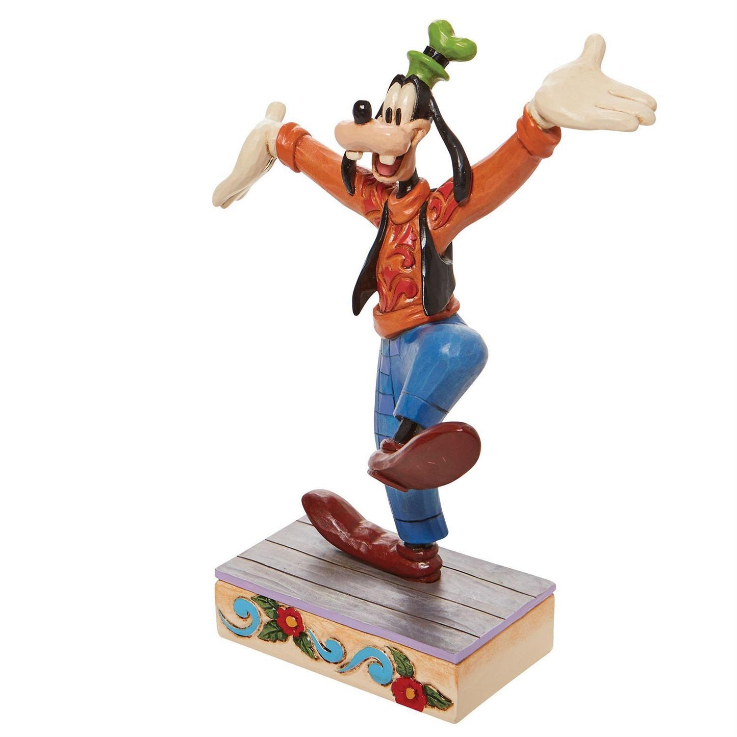 DISNEY TRADITIONS BY JIM SHORE GOOFY CELEBRATION 90TH ANNIVERSARY