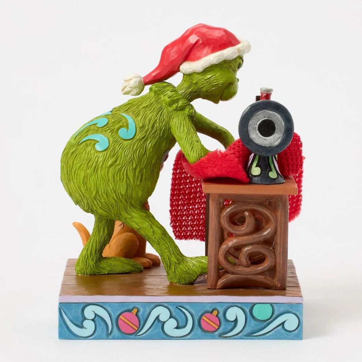 THE GRINCH BY JIM SHORE SEWING SANTA SUIT