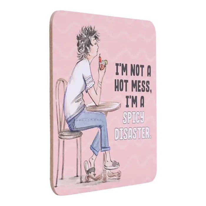 Olive & Co. Spicy Disaster Coaster