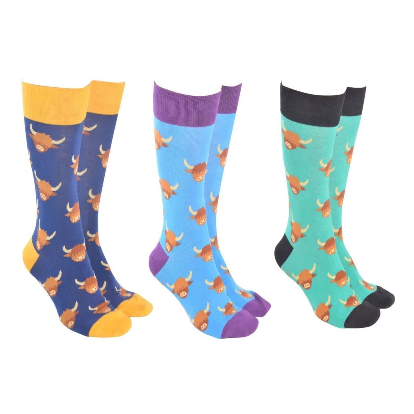 Sock Society Highland Cow