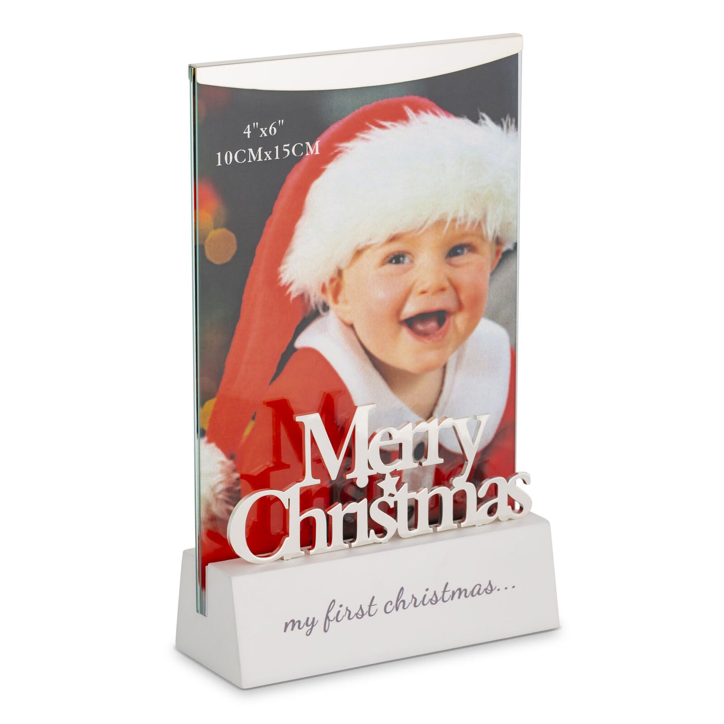 PHOTO FRAME SHADOW 1ST CHRISTMAS 4X6