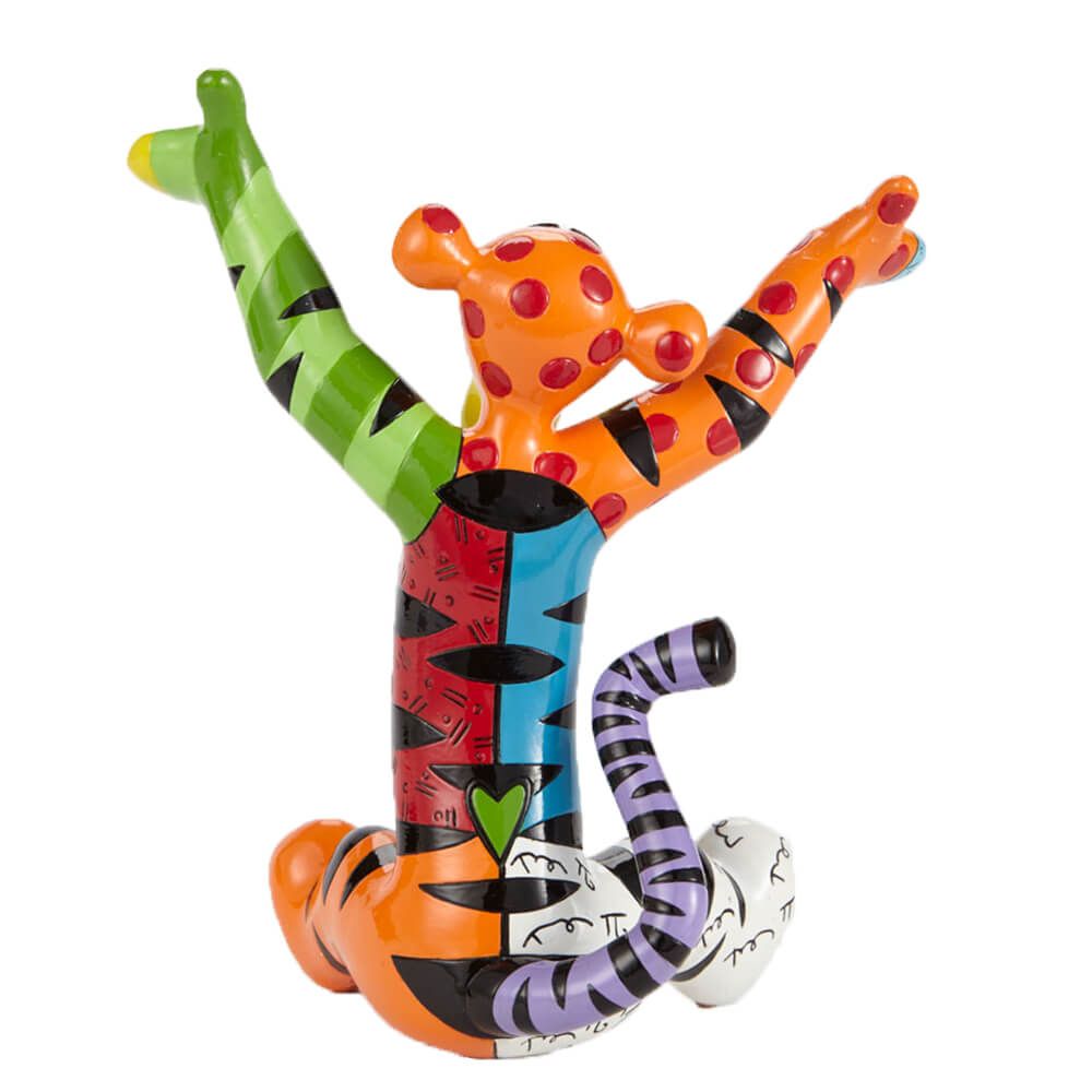DISNEY BRITTO TIGGER WITH ARMS UP LARGE FIGURINE