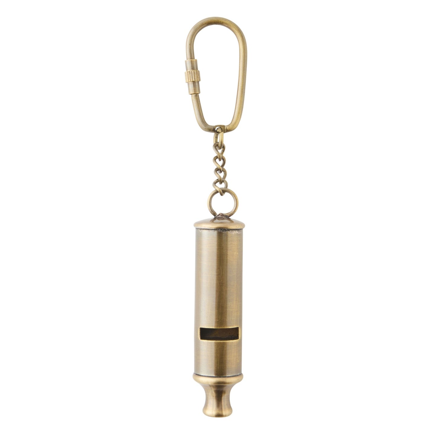 Metal Keyring Whistle